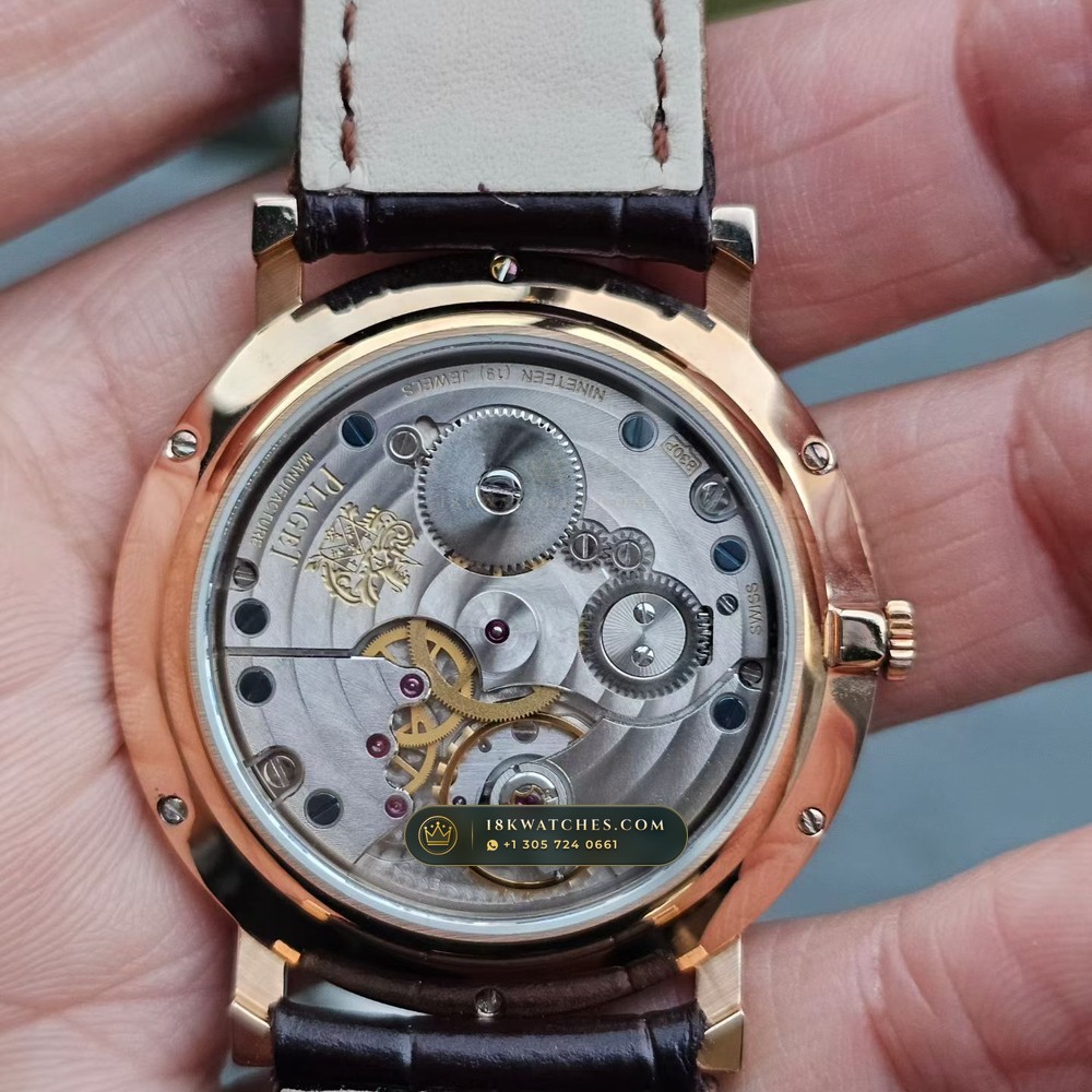 Piaget Altiplano Ultra-Thin Automatic 38mm Cal. 800P Ref. G0A31114 — Studio Gallery Plate IV in 904L Stainless Steel Custom Architecture (56.8g Verified Mass, Piaget Ultra-Thin Cal. 430P / Cal. 800P)