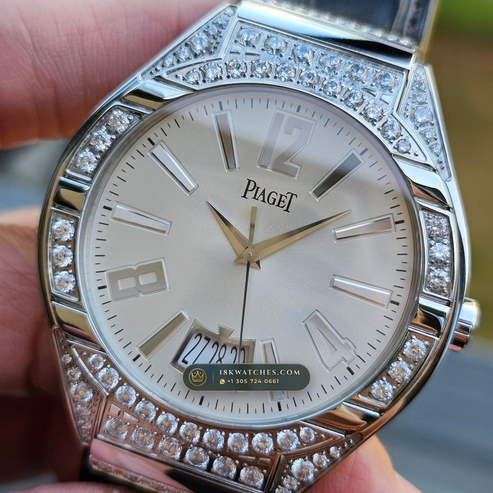 Piaget Polo Date Automatic 42mm Classic Dial Ref. G0A41002 — Studio Gallery Plate II in 904L Stainless Steel Custom Architecture (134.4g Verified Mass, Piaget Manufacture Cal. 1110P)