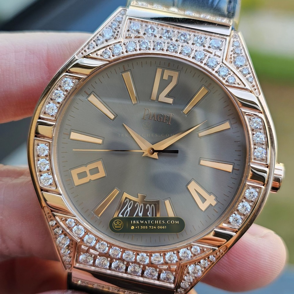 Piaget Polo Date Automatic 42mm Classic Dial Ref. G0A41002 — Studio Gallery Plate V in 904L Stainless Steel Custom Architecture (134.4g Verified Mass, Piaget Manufacture Cal. 1110P)
