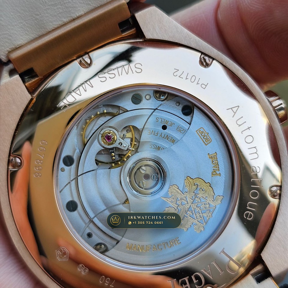 Piaget Polo Date Automatic 42mm Classic Dial Ref. G0A41002 — Studio Gallery Plate VI in 904L Stainless Steel Custom Architecture (134.4g Verified Mass, Piaget Manufacture Cal. 1110P)