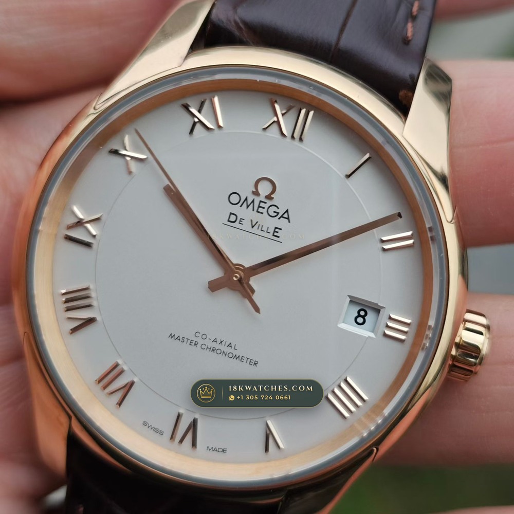 Omega De Ville Tresor Co-Axial Master Chronometer 40mm Cal. 8901 Ref. 435.13.40.21.02.001 — Studio Gallery Plate II in 904L Stainless Steel Custom Architecture (149.2g Verified Mass, Omega Co-Axial Master Chronometer Cal. 8900)