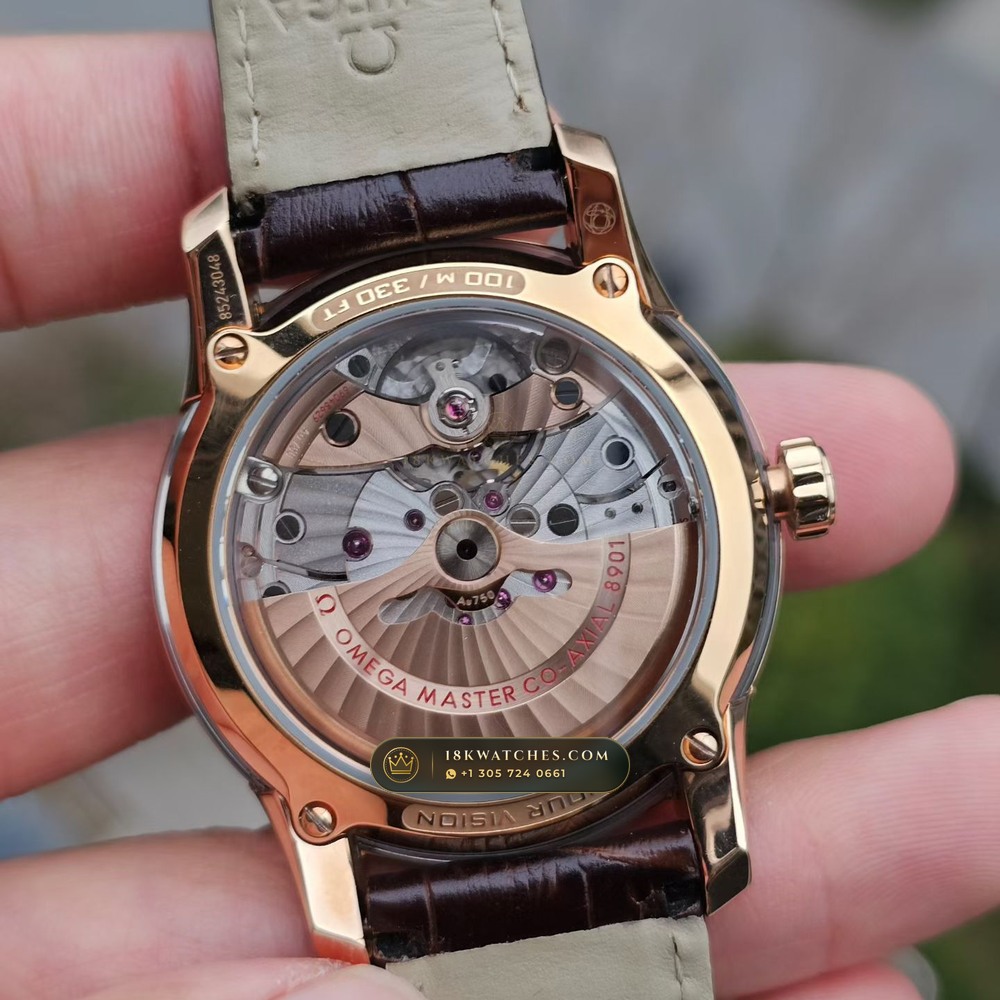 Omega De Ville Tresor Co-Axial Master Chronometer 40mm Cal. 8901 Ref. 435.13.40.21.02.001 — Studio Gallery Plate VI in 904L Stainless Steel Custom Architecture (149.2g Verified Mass, Omega Co-Axial Master Chronometer Cal. 8900)