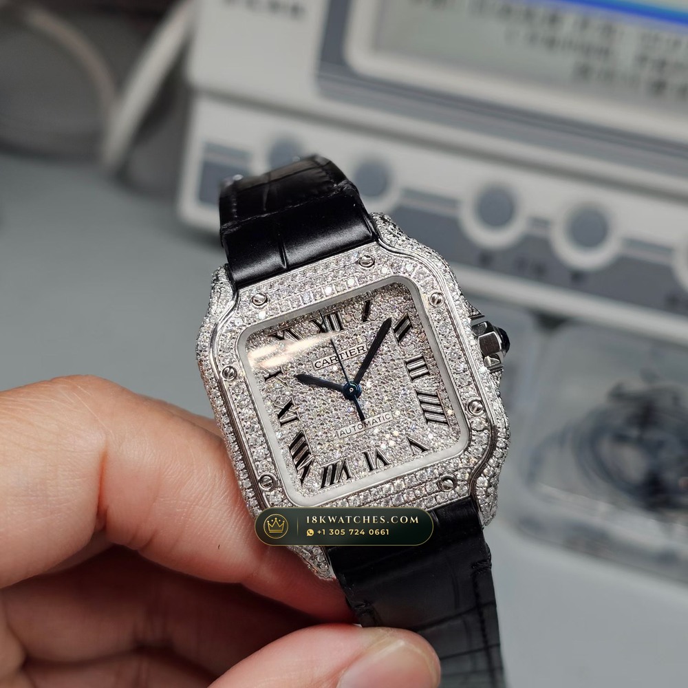 Cartier Santos de Cartier Medium 35.1mm Cal. 1847MC Ref. WSSA0029