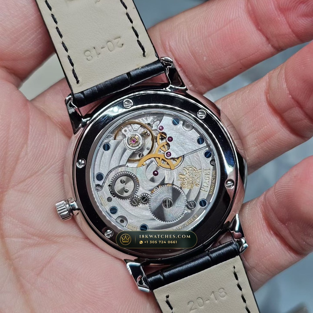 Piaget Altiplano Ultra-Thin Hand-Wound 38mm Cal. 830P Ref. G0A35130 — Studio Gallery Plate V in 904L Stainless Steel Custom Architecture (56.5g Verified Mass, Piaget Ultra-Thin Cal. 430P / Cal. 800P)