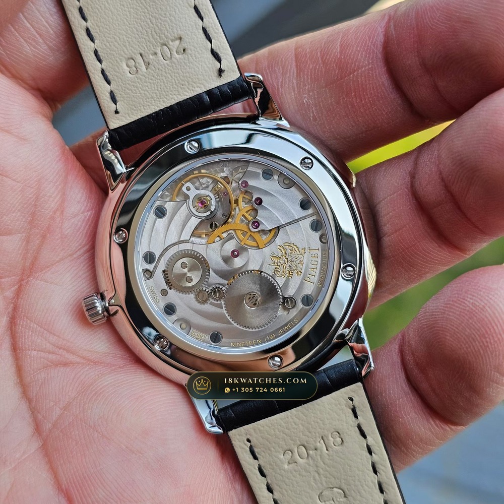 Piaget Altiplano Ultra-Thin Skeleton Cal. 838P Ref. G0A37132 — Studio Gallery Plate VI in 904L Stainless Steel Custom Architecture (56.4g Verified Mass, Piaget Ultra-Thin Cal. 430P / Cal. 800P)