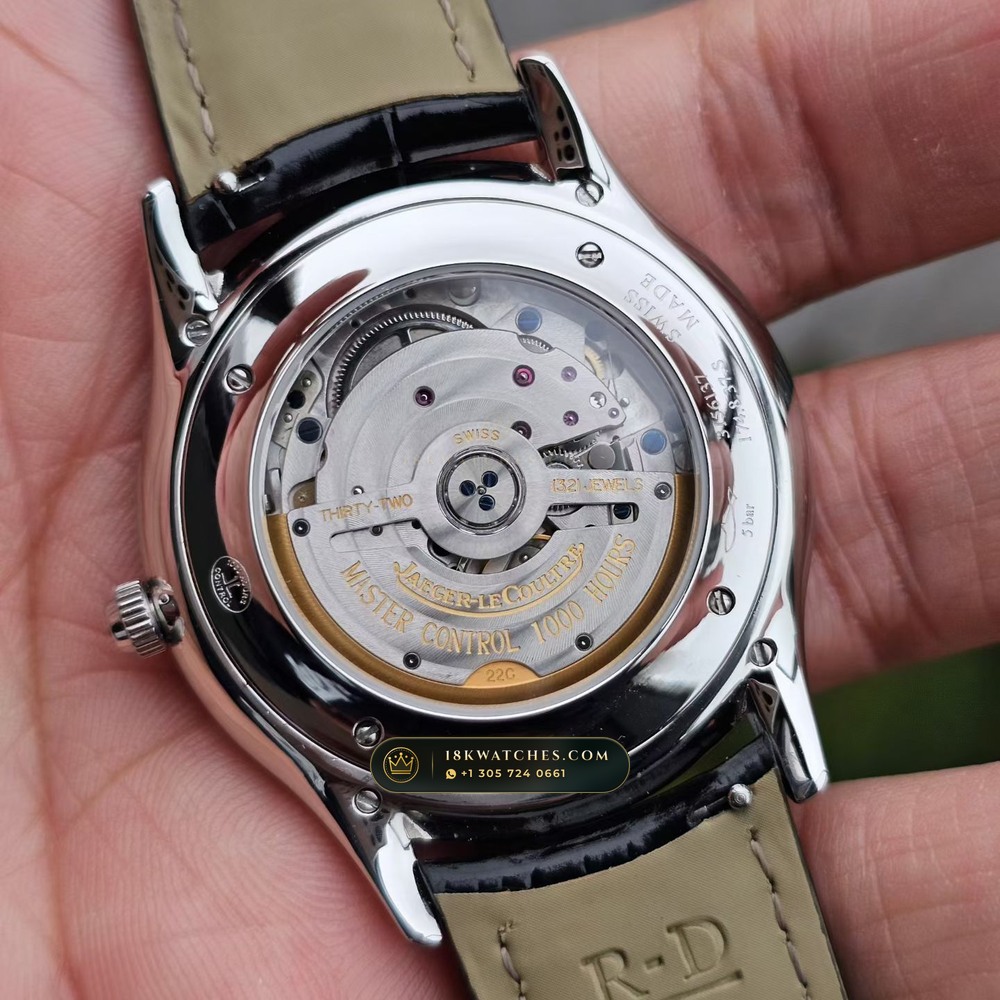 Jaeger-LeCoultre Master Ultra Thin Small Seconds 39mm Cal. 896 Authentic OEM Dial Ref. Q1358420 — Studio Gallery Plate V in 904L Stainless Steel Custom Architecture (68.8g Verified Mass, Jaeger-LeCoultre Manufacture Cal. 925 / Cal. 899)