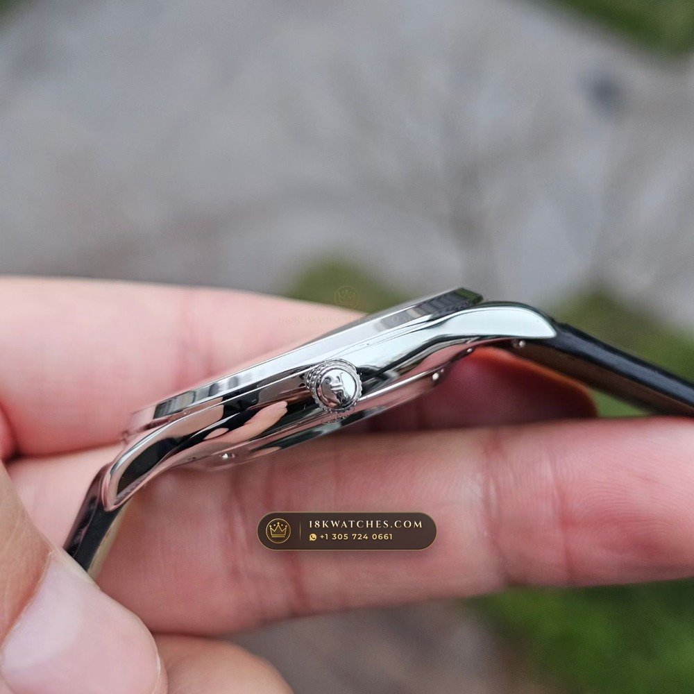Jaeger-LeCoultre Master Ultra Thin Small Seconds 39mm Cal. 896 Authentic OEM Dial Ref. Q1358420 — Studio Gallery Plate VII in 904L Stainless Steel Custom Architecture (68.8g Verified Mass, Jaeger-LeCoultre Manufacture Cal. 925 / Cal. 899)