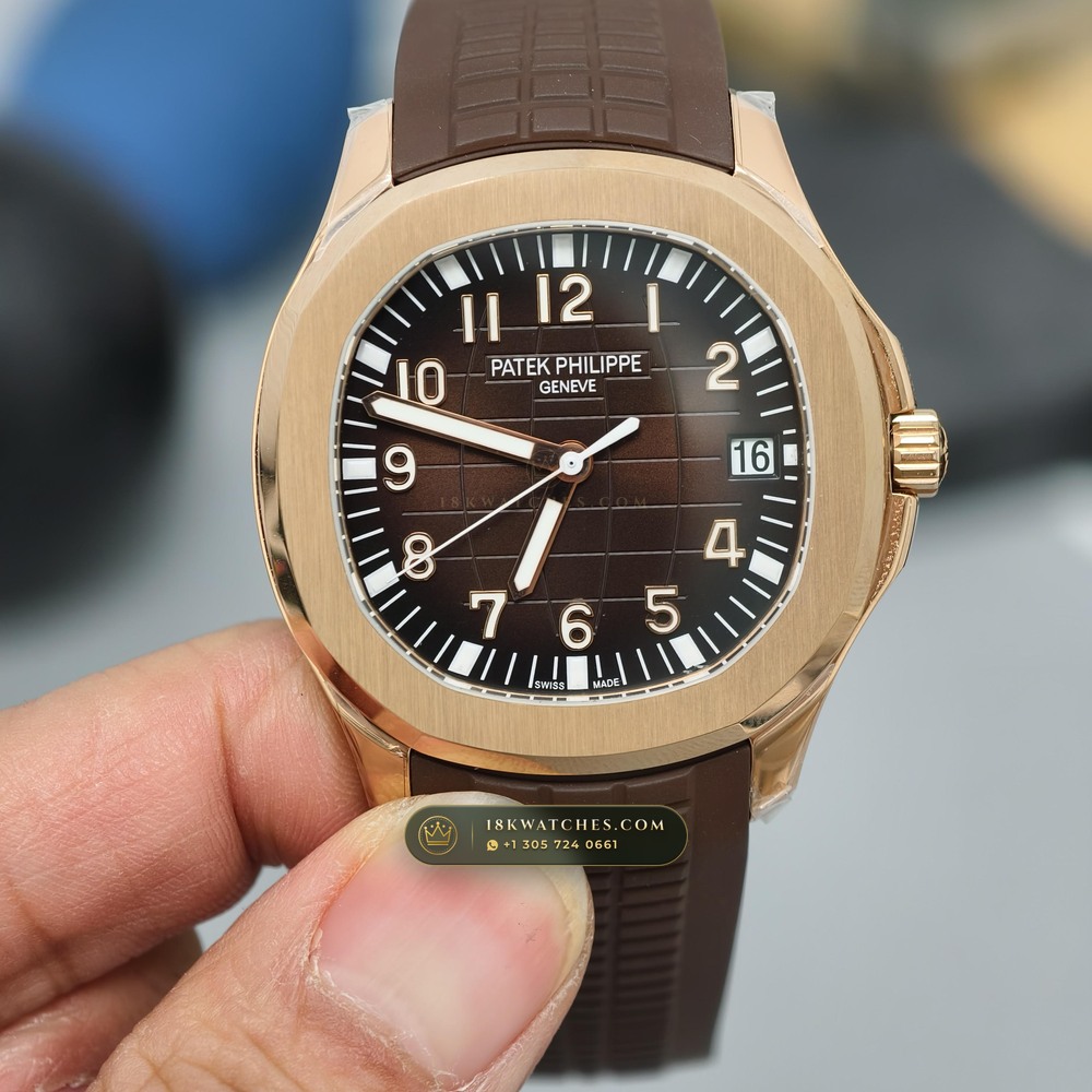Patek Philippe Aquanaut Extra-Large Self-Winding 18K Rose Gold Geneva Atelier Spec Ref. 5167R