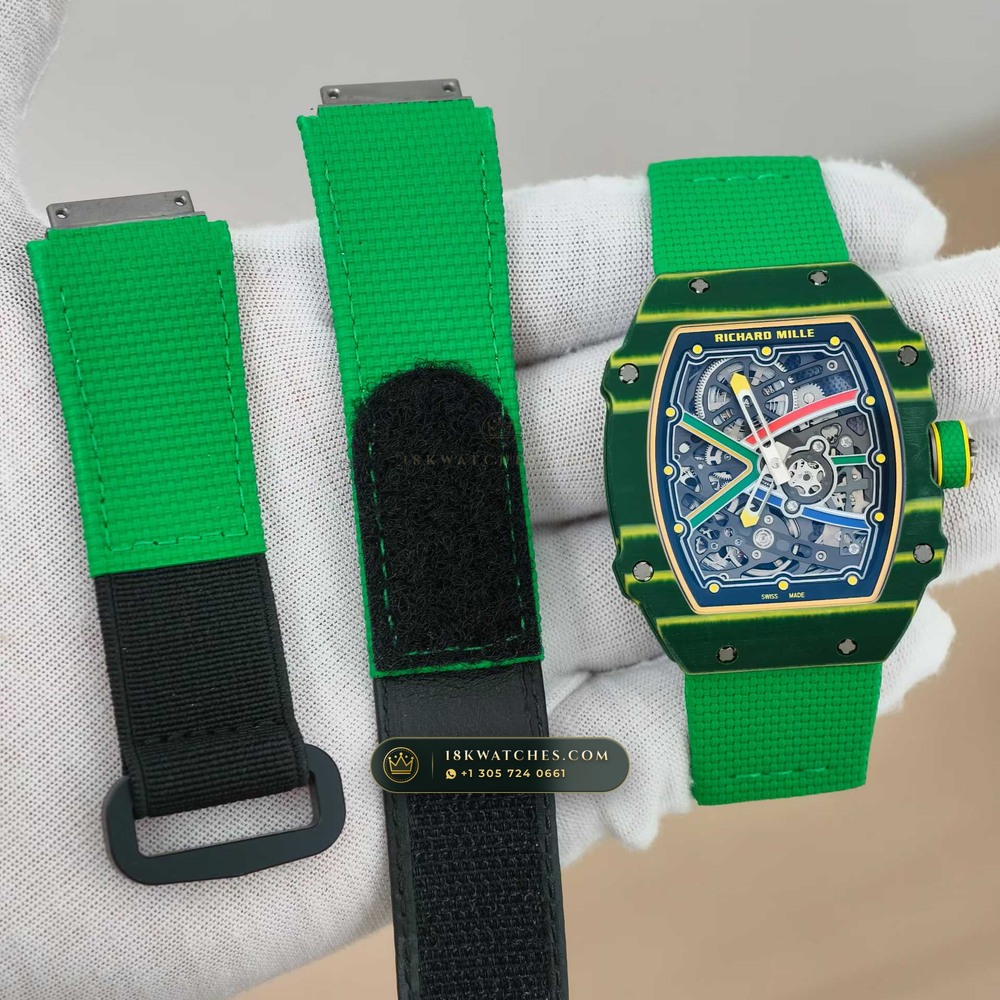 Richard Mille RM 67-02 Automatic Extra-Flat Wayde van Niekerk Green & Yellow Quartz TPT