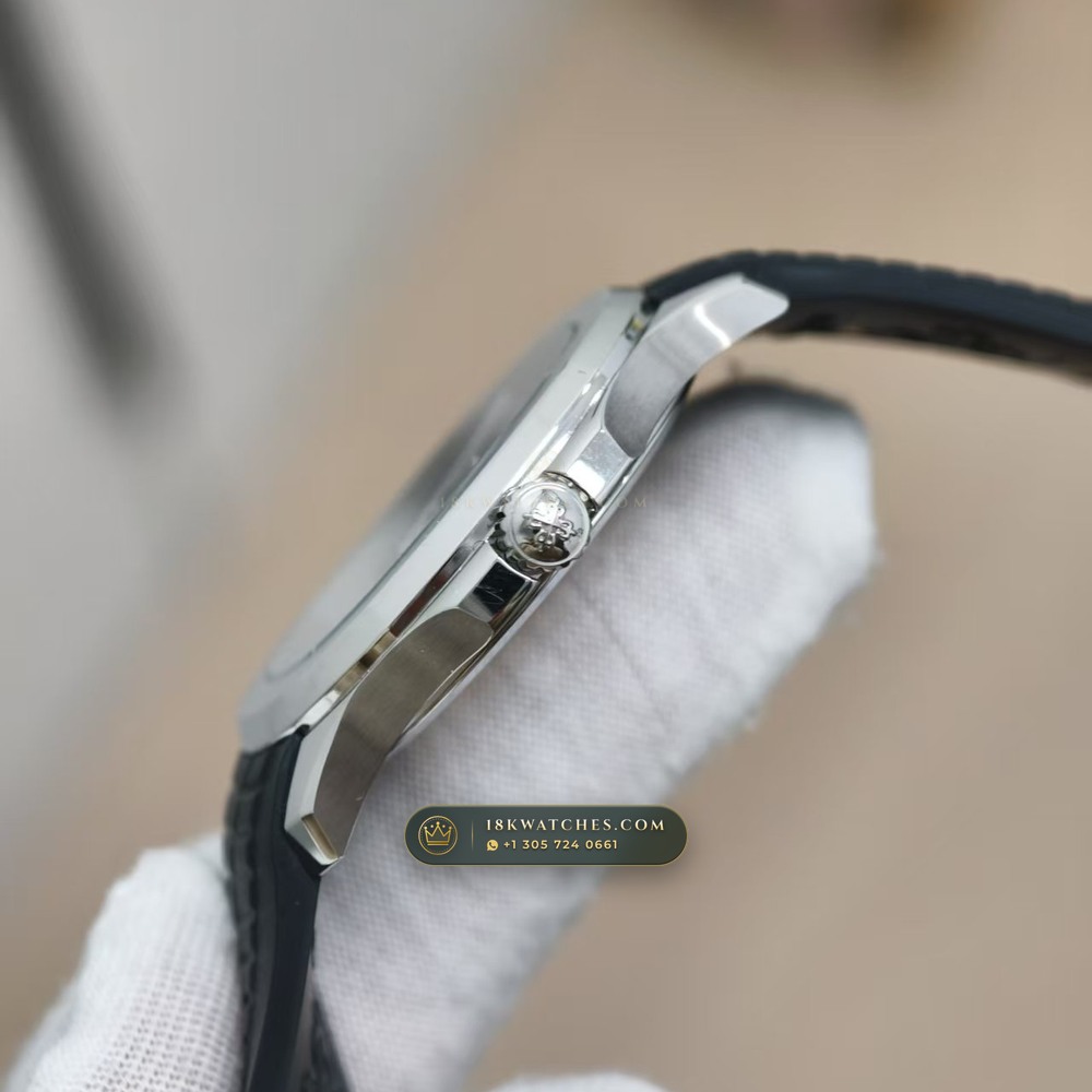 Patek Philippe Aquanaut Extra-Large Self-Winding Custom SW Dial Deep Crystal Optics Ref. 5167A — Studio Gallery Plate VI in 904L Stainless Steel Custom Architecture (79.5g Verified Mass, Patek Philippe Cal. 324 S C - 21K Gold Rotor)