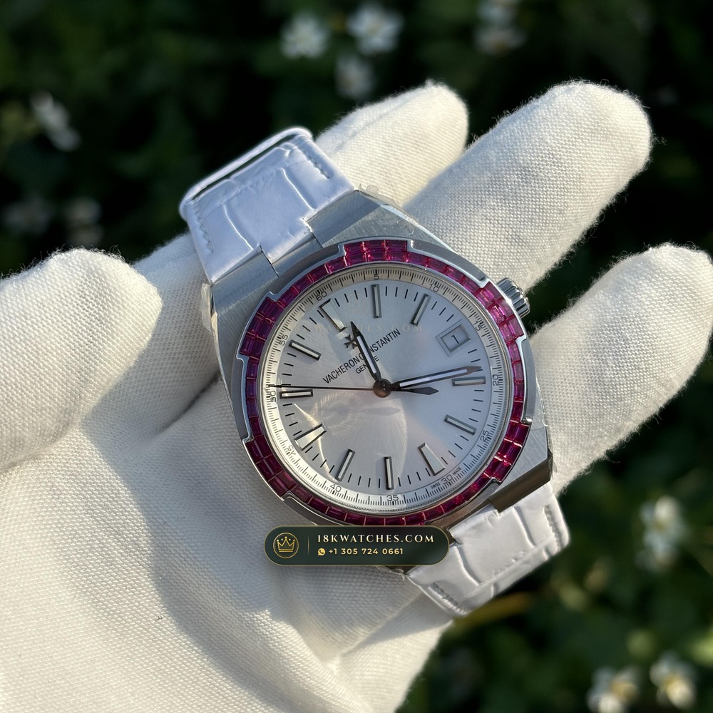 Vacheron Constantin Overseas Self-Winding 41mm Ref. 4500V — Studio Gallery Plate II in 904L Stainless Steel Custom Architecture (152.2g Verified Mass, Vacheron Constantin Cal. 5100 - 22K Gold Maltese Rotor)