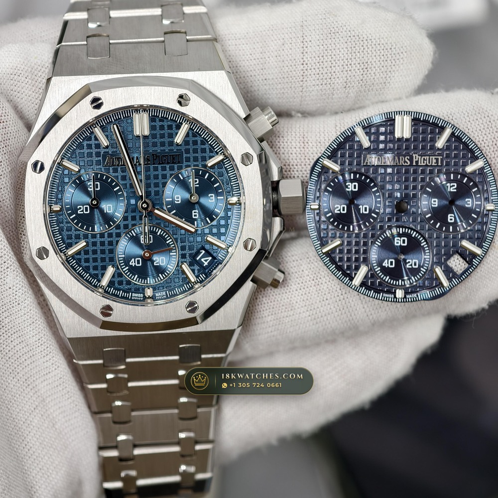 Audemars Piguet Royal Oak Selfwinding Chronograph 41mm Geneva Atelier Spec Ref. 26240ST