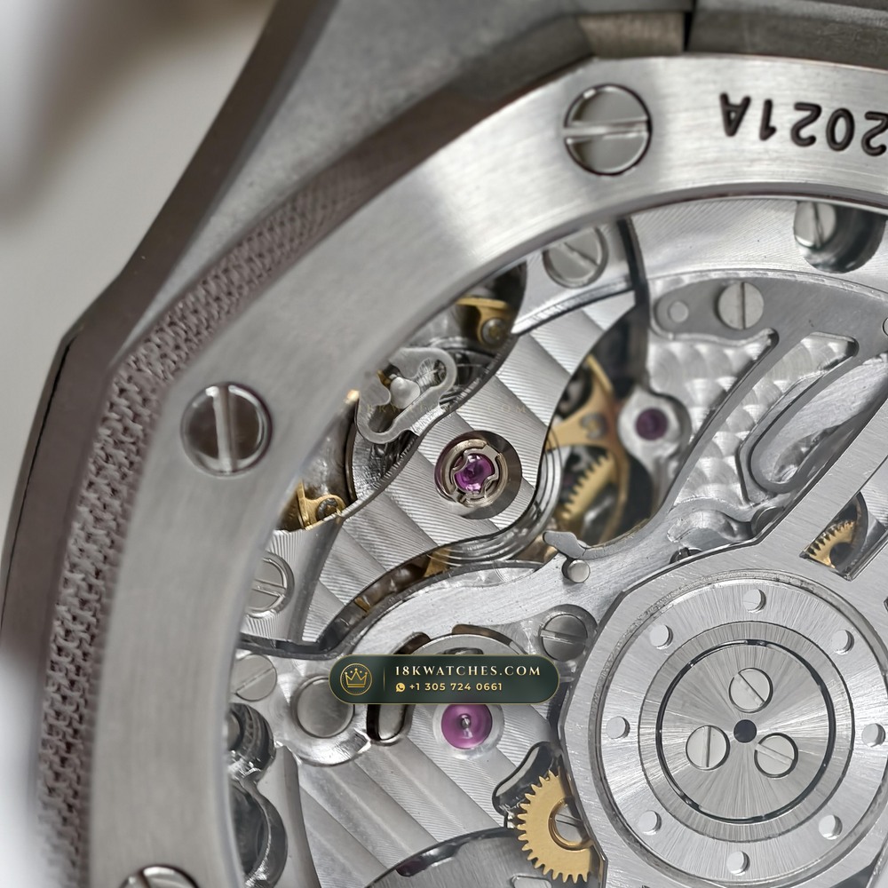 Audemars Piguet Royal Oak Selfwinding Chronograph 41mm Geneva Atelier Spec Ref. 26240ST — Studio Gallery Plate VII in 904L Stainless Steel Custom Architecture (180.3g Verified Mass, Audemars Piguet Cal. 4401 Flyback Chronograph)