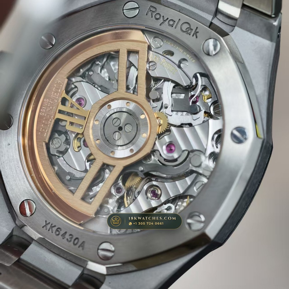Audemars Piguet Royal Oak Selfwinding Chronograph 41mm Chronometer Regulated Spec Ref. 26240ST — Studio Gallery Plate IX in 904L Stainless Steel Custom Architecture (180.3g Verified Mass, Audemars Piguet Cal. 4401 Flyback Chronograph)
