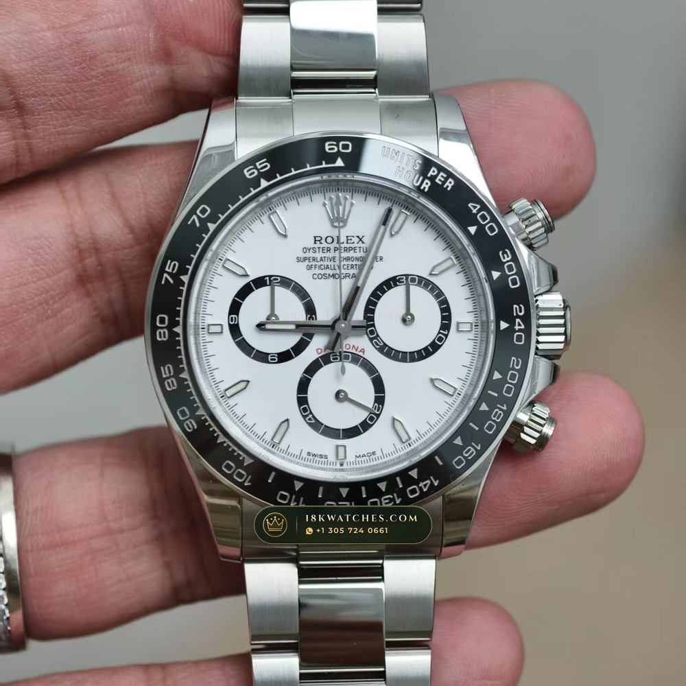Rolex Cosmograph Daytona Geneva Atelier Spec Ref. 126500 — Studio Gallery Plate II in 904L Stainless Steel Custom Architecture (143.2g Verified Mass, Rolex Manufacture Cal. 4131 - 72h Power Reserve)
