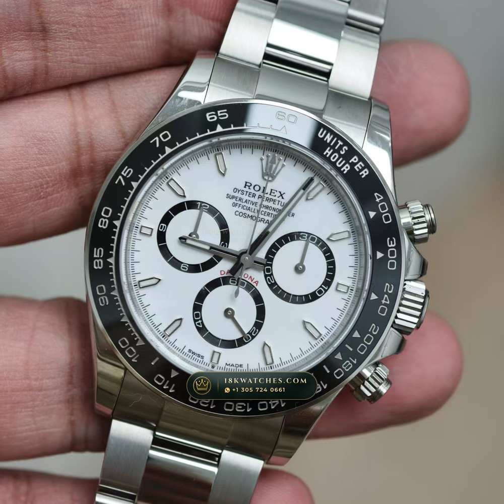 Rolex Cosmograph Daytona Geneva Atelier Spec Ref. 126500 — Studio Gallery Plate III in 904L Stainless Steel Custom Architecture (143.2g Verified Mass, Rolex Manufacture Cal. 4131 - 72h Power Reserve)
