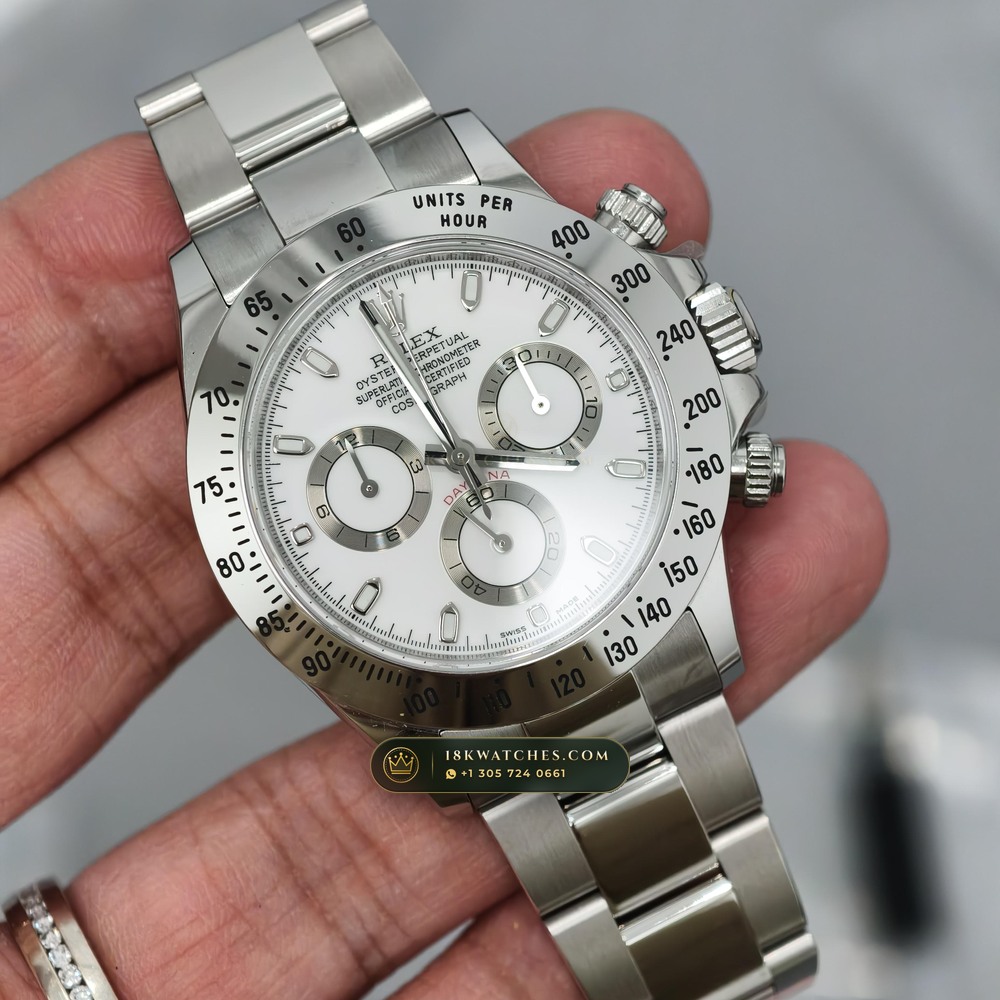 Rolex Cosmograph Daytona Geneva Atelier Spec Ref. 116520 — Studio Gallery Plate II in 904L Stainless Steel Custom Architecture (143.4g Verified Mass, Rolex Manufacture Cal. 4130 - 72h Power Reserve)