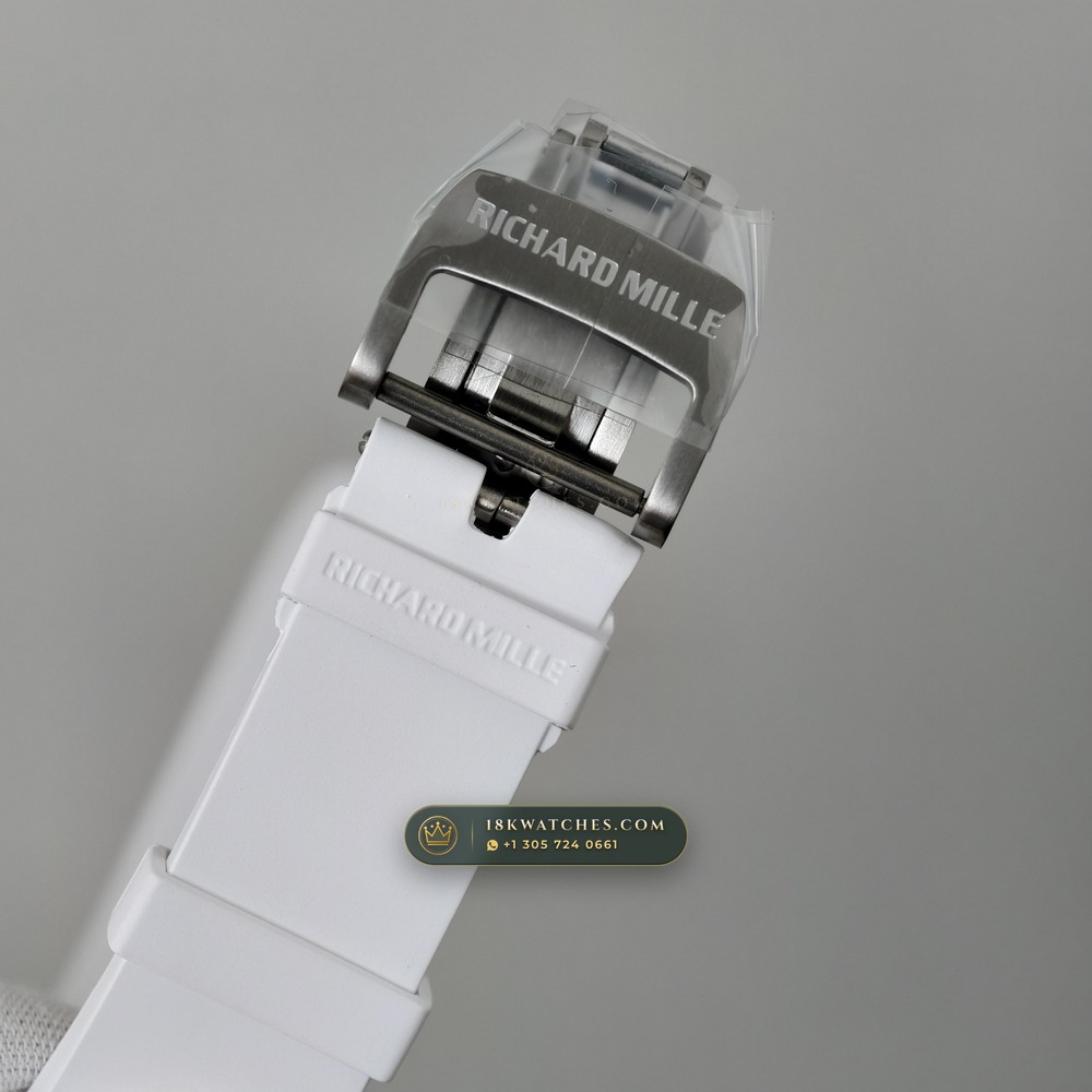 Richard Mille RM 61-01 Yohan Blake Asymmetric Chronometer Regulated Spec — Studio Gallery Plate VIII in Carbon TPT & Grade 5 Titanium (55.2g Verified Mass, Richard Mille Cal. RMUL2 Free-Sprung Skeleton)