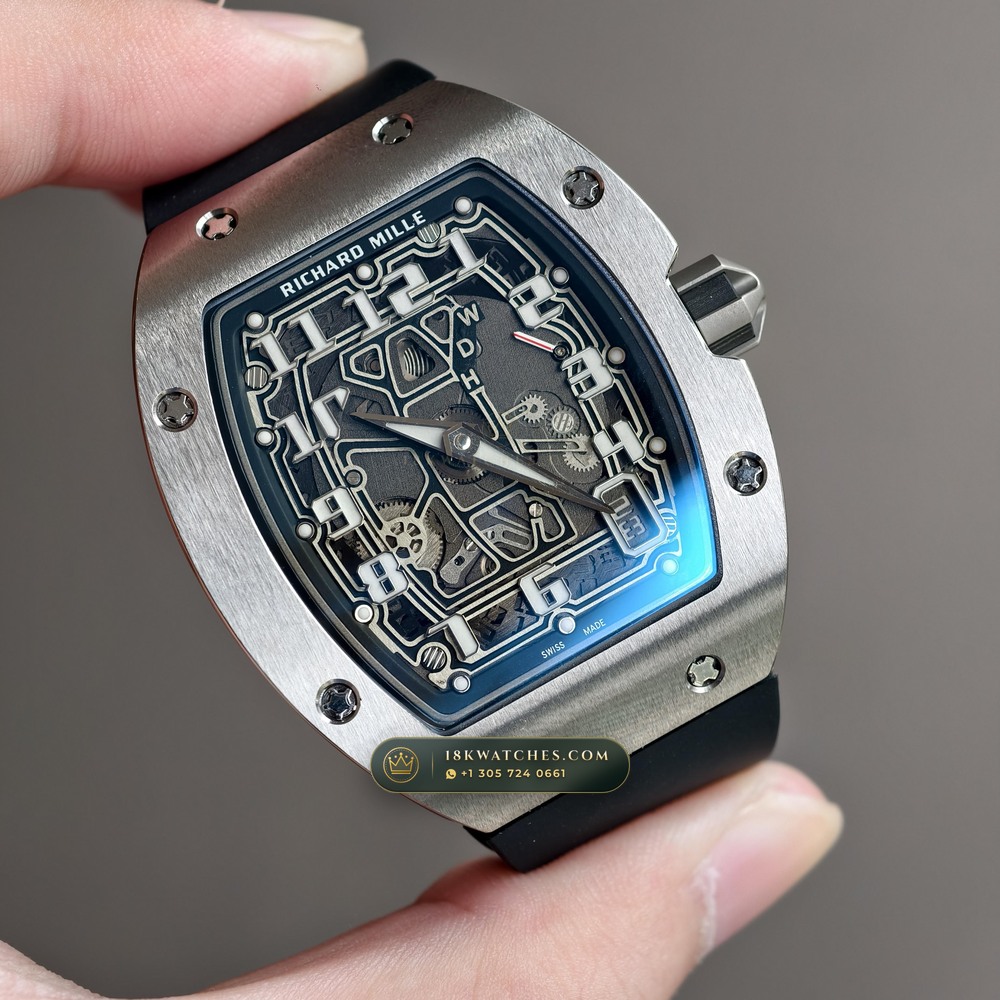 Richard Mille RM 67-01 Automatic Extra-Flat — Studio Gallery Plate II in Grade 5 Titanium Monobloc (49.2g Verified Mass, Richard Mille Cal. CRMA6 - Platinum Rotor)