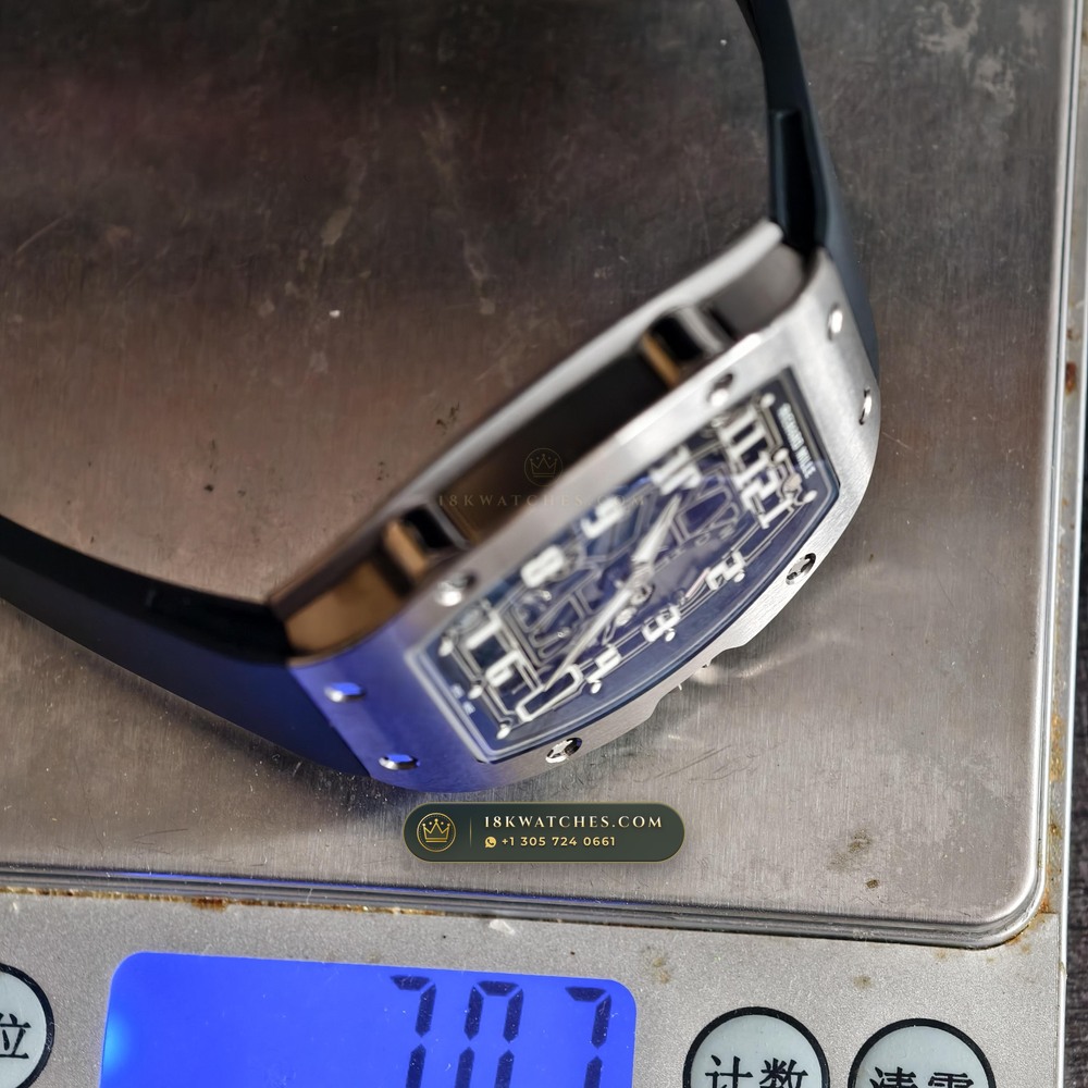 Richard Mille RM 67-01 Automatic Extra-Flat — Studio Gallery Plate VIII in Grade 5 Titanium Monobloc (49.2g Verified Mass, Richard Mille Cal. CRMA6 - Platinum Rotor)