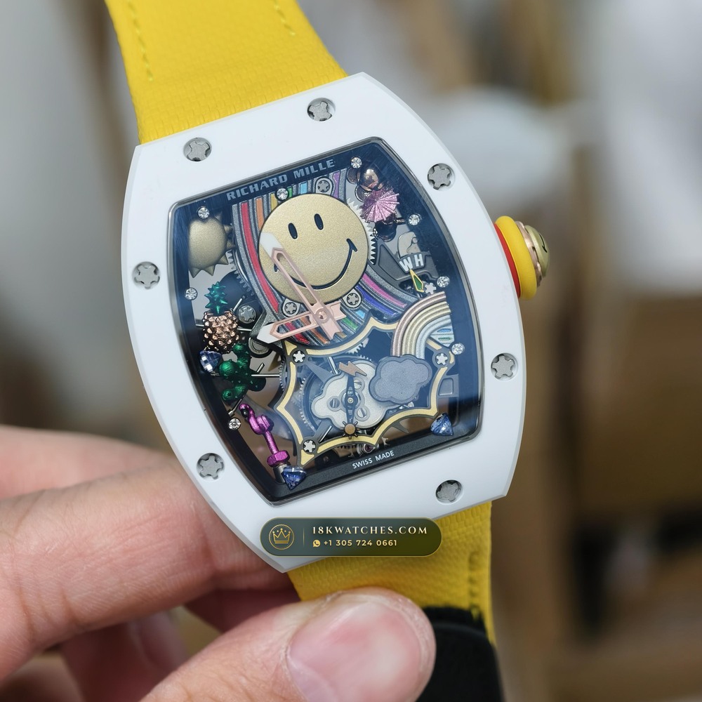 Richard Mille RM Tourbillon Haute Horlogerie Smiley Tourbillon Ref. RM 088 — Studio Gallery Plate II in Carbon TPT & Grade 5 Titanium (56.0g Verified Mass, Richard Mille Hand-Wound Tourbillon Calibre)