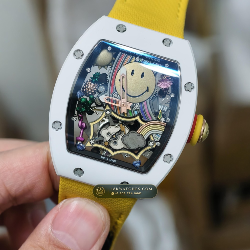 Richard Mille RM Tourbillon Haute Horlogerie Smiley Tourbillon Ref. RM 088 — Studio Gallery Plate III in Carbon TPT & Grade 5 Titanium (56.0g Verified Mass, Richard Mille Hand-Wound Tourbillon Calibre)
