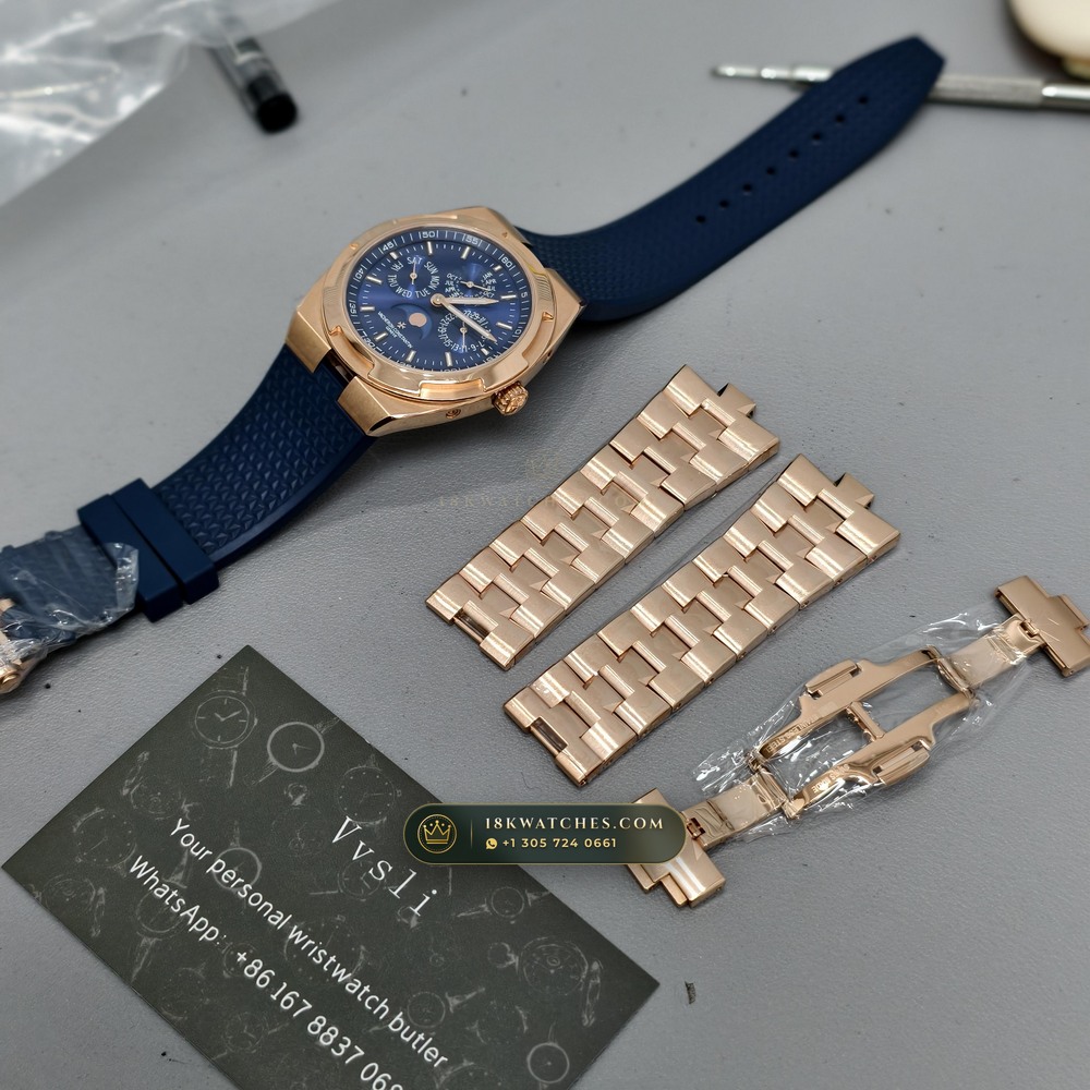 Vacheron Constantin Overseas Perpetual Calendar / Ultra-Thin 18K Rose Gold Ref. 4300V