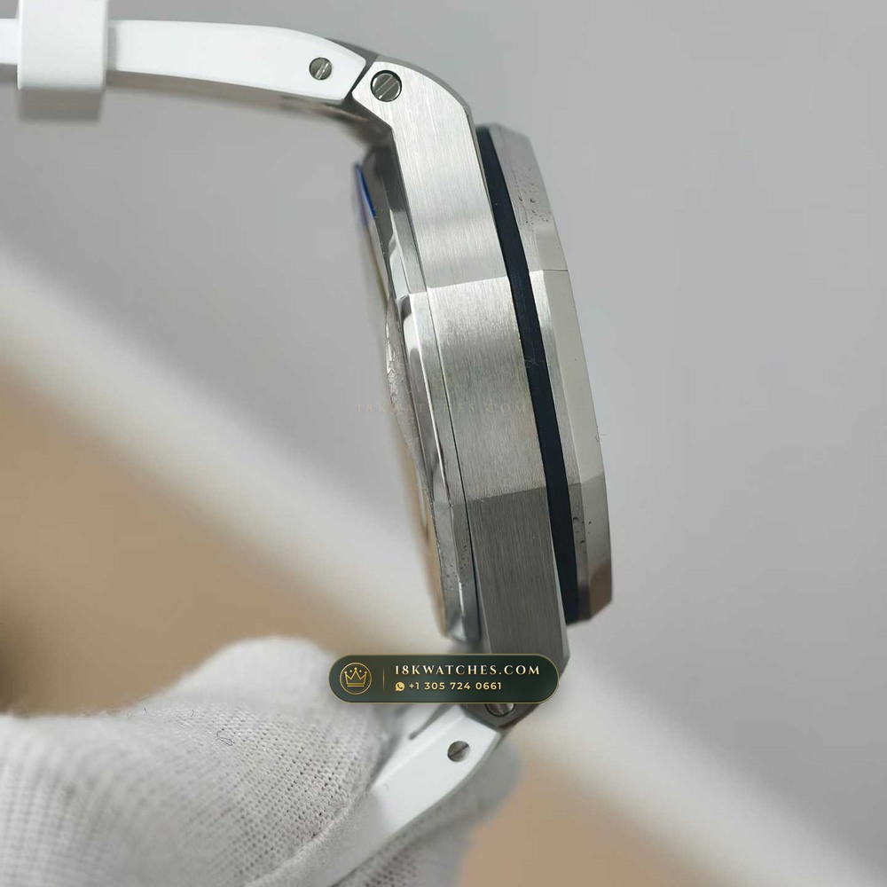 Audemars Piguet Royal Oak Selfwinding Chronograph 38mm Ref. 26231ST.ZZ.D010CA.01 — Studio Gallery Plate IV in 904L Stainless Steel Custom Architecture (105.4g Verified Mass, Audemars Piguet Cal. 2385 Column-Wheel Chronograph)