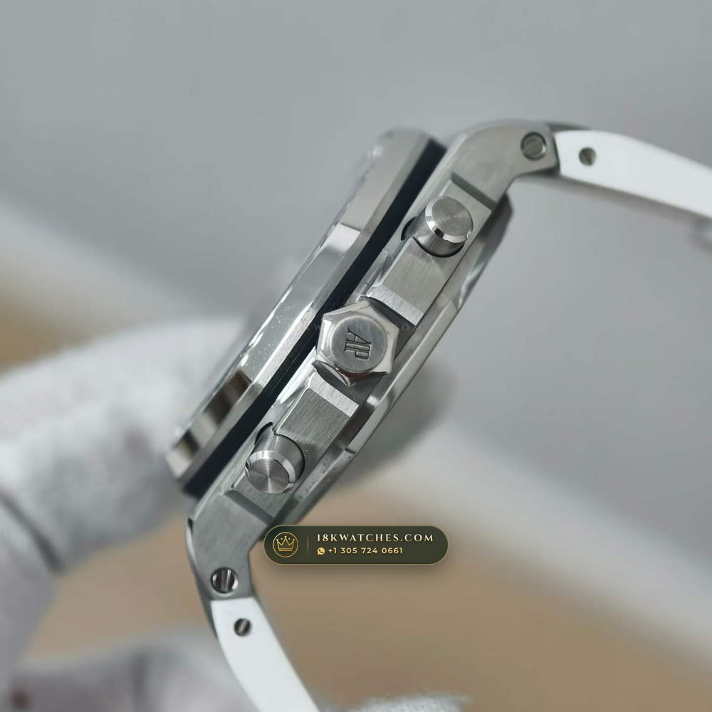 Audemars Piguet Royal Oak Selfwinding Chronograph 38mm Ref. 26231ST.ZZ.D010CA.01 — Studio Gallery Plate V in 904L Stainless Steel Custom Architecture (105.4g Verified Mass, Audemars Piguet Cal. 2385 Column-Wheel Chronograph)