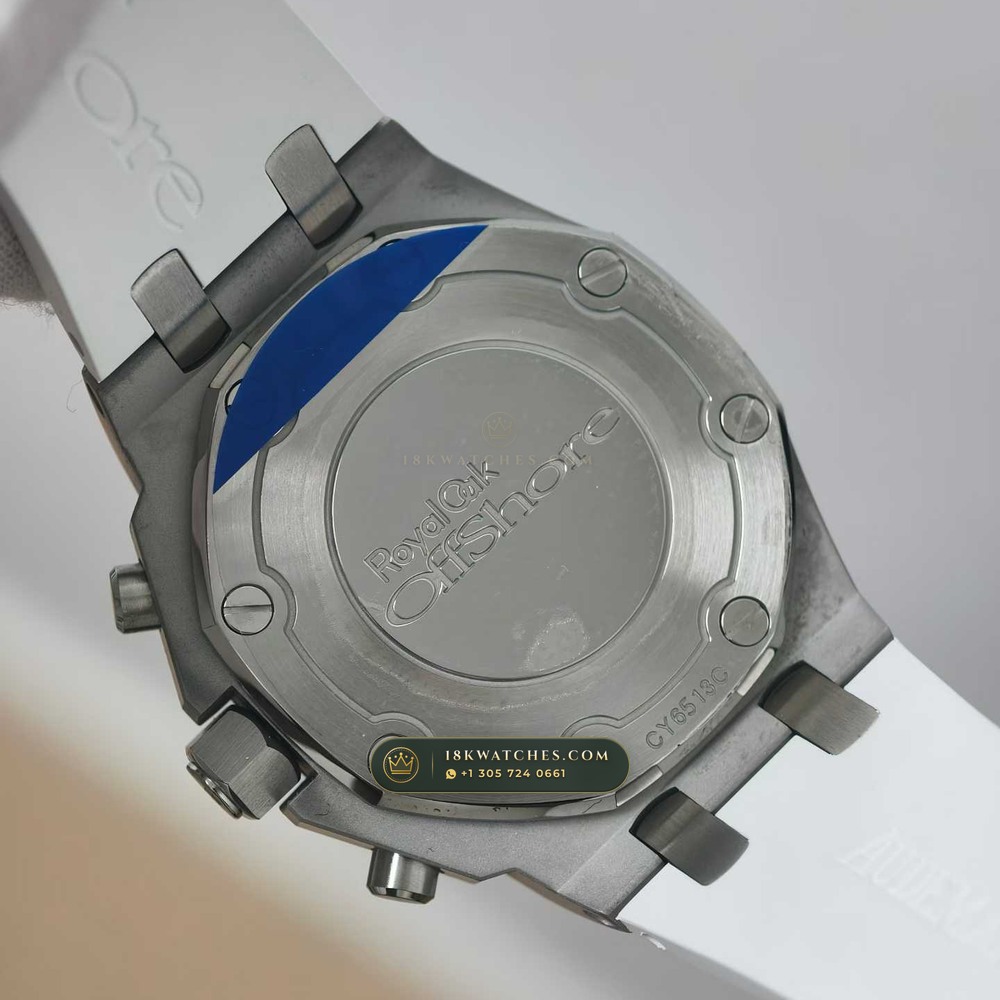 Audemars Piguet Royal Oak Selfwinding Chronograph 38mm Ref. 26231ST.ZZ.D010CA.01 — Studio Gallery Plate VI in 904L Stainless Steel Custom Architecture (105.4g Verified Mass, Audemars Piguet Cal. 2385 Column-Wheel Chronograph)