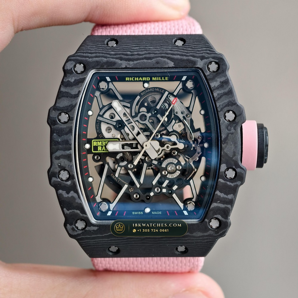 Richard Mille RM 35-02 Rafael Nadal Automatic Black Carbon TPT