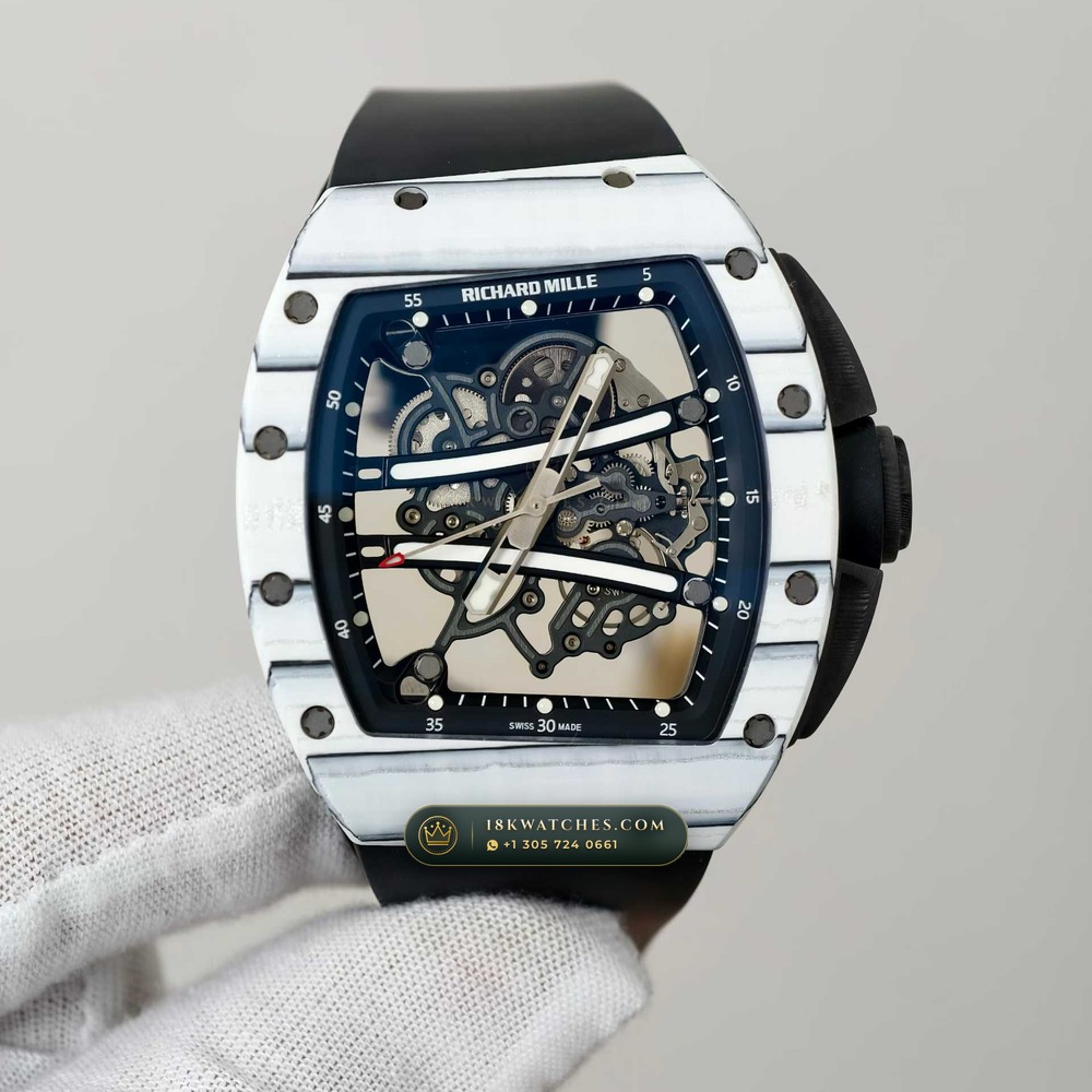 Richard Mille RM 61-01 Yohan Blake Asymmetric White Quartz TPT