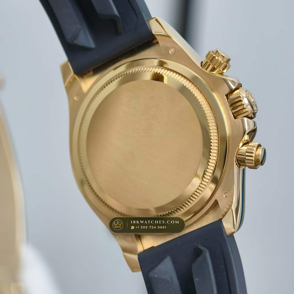 Rolex Cosmograph Daytona 18K Yellow Gold Geneva Atelier Spec Ref. 126518LN — Studio Gallery Plate VI in 18K Yellow Gold Au750 (160.4g Verified Mass, Rolex Manufacture Cal. 4131 - 72h Power Reserve)