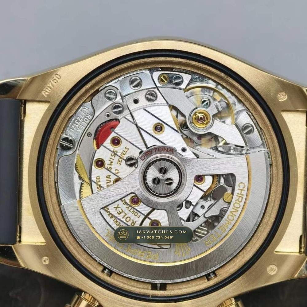 Rolex Cosmograph Daytona 18K Yellow Gold Geneva Atelier Spec Ref. 126518LN — Studio Gallery Plate VII in 18K Yellow Gold Au750 (160.4g Verified Mass, Rolex Manufacture Cal. 4131 - 72h Power Reserve)