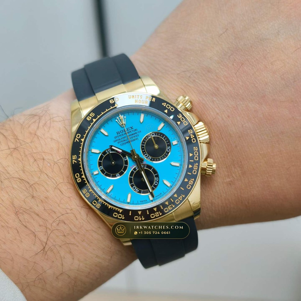 Rolex Cosmograph Daytona 18K Yellow Gold Geneva Atelier Spec Ref. 126518LN — Studio Gallery Plate VIII in 18K Yellow Gold Au750 (160.4g Verified Mass, Rolex Manufacture Cal. 4131 - 72h Power Reserve)