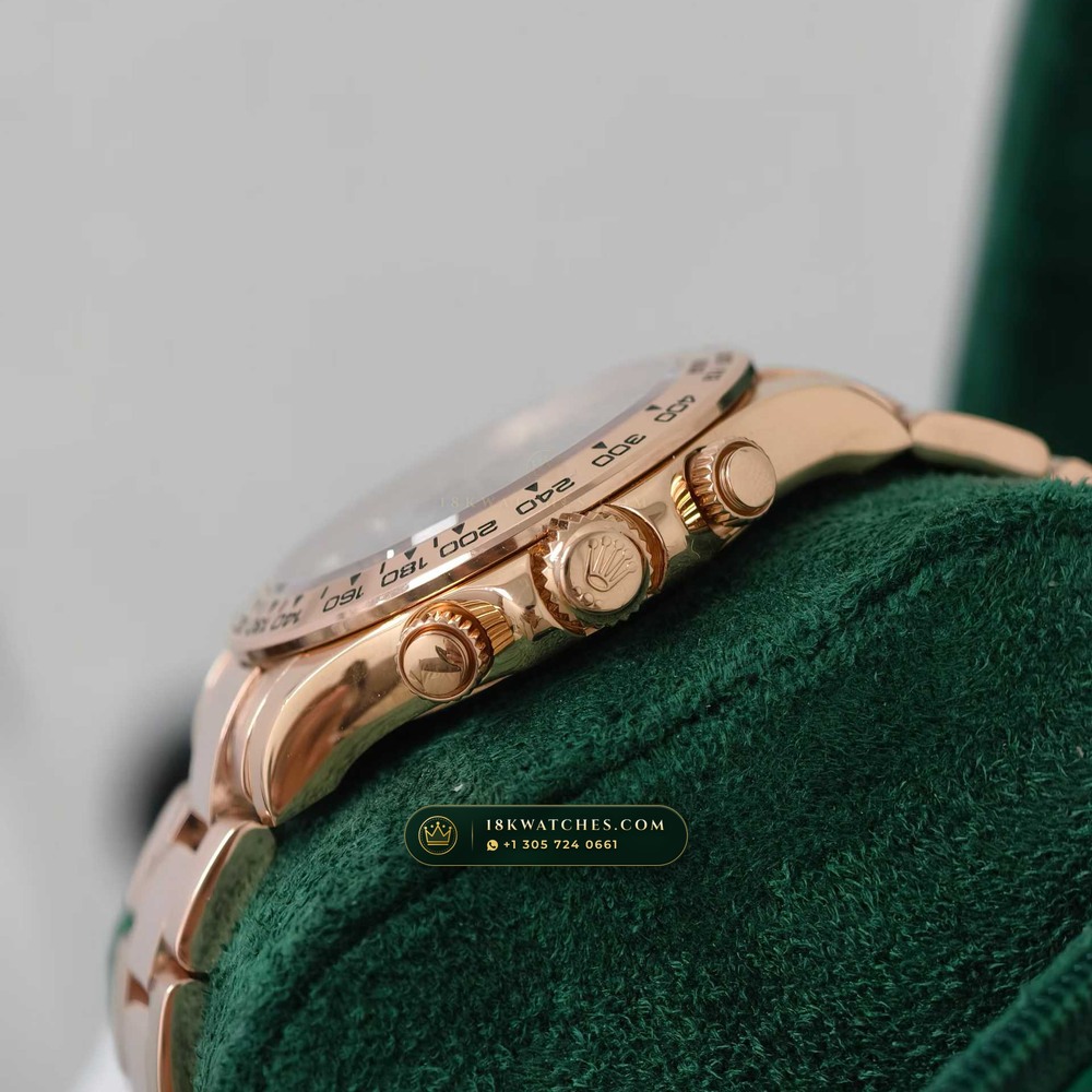 Rolex Cosmograph Daytona Gibeon Meteorite Dial 18K Everose Gold Ref. 116505 — Studio Gallery Plate V in 18K Rose Gold Au750 (216.1g Verified Mass, Rolex Manufacture Cal. 4130 - 72h Power Reserve)