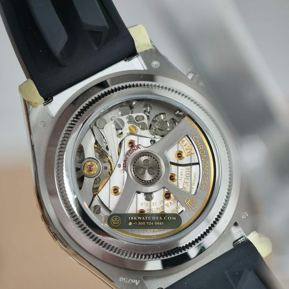 Rolex Cosmograph Daytona Gibeon Meteorite Dial 18K White Gold Chronometer Regulated Spec Ref. 126519LN — Studio Gallery Plate V in 18K White Gold Au750 (160.5g Verified Mass, Rolex Manufacture Cal. 4131 - 72h Power Reserve)