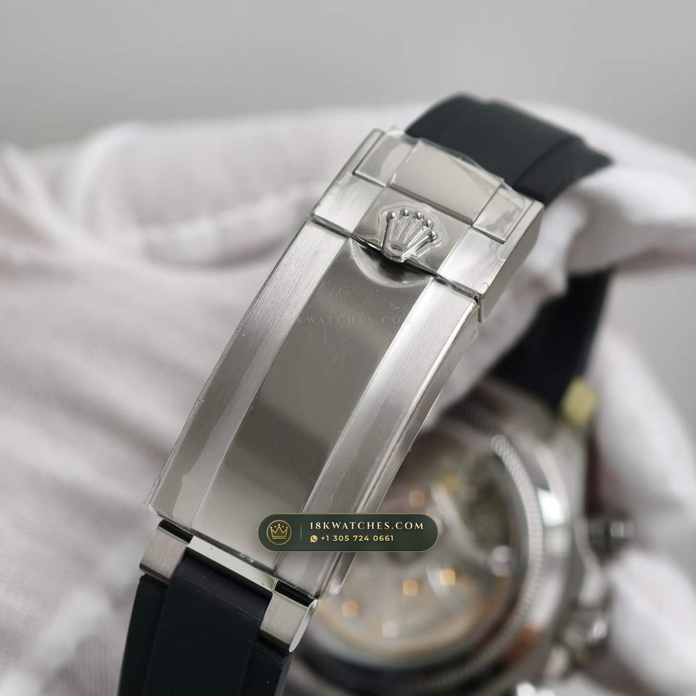 Rolex Cosmograph Daytona Gibeon Meteorite Dial 18K White Gold Chronometer Regulated Spec Ref. 126519LN — Studio Gallery Plate VII in 18K White Gold Au750 (160.5g Verified Mass, Rolex Manufacture Cal. 4131 - 72h Power Reserve)