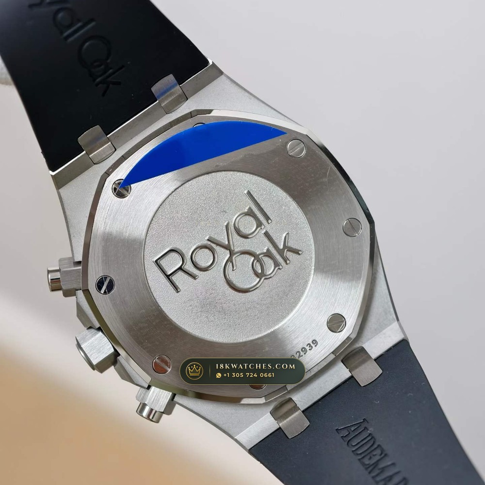 Audemars Piguet Royal Oak Selfwinding Chronograph 41mm Chronometer Regulated Spec Ref. 26331ST — Studio Gallery Plate VI in 904L Stainless Steel Custom Architecture (180.4g Verified Mass, Audemars Piguet Cal. 2385 Column-Wheel Chronograph)