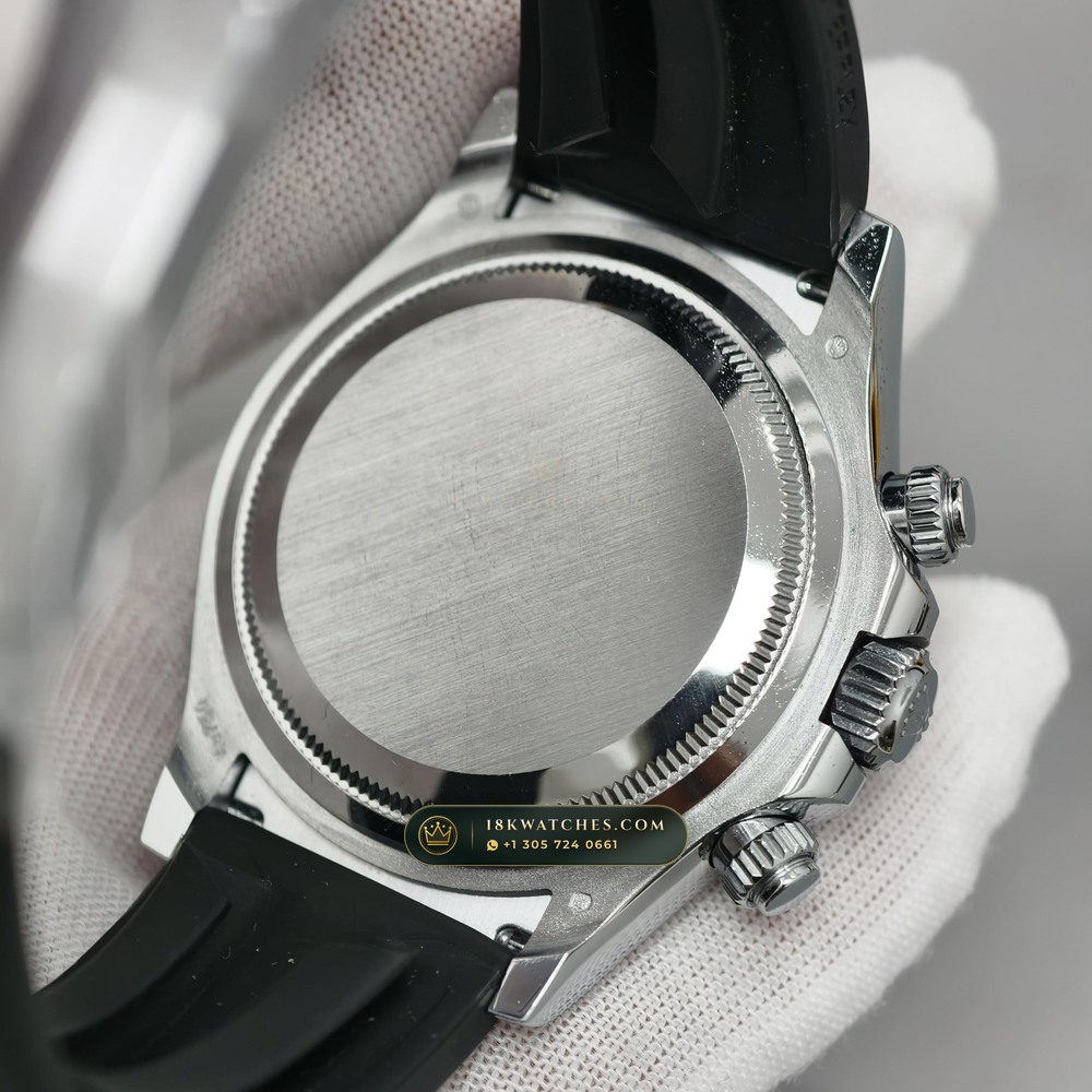 Rolex Cosmograph Daytona Ghost Slate Grey Dial 18K White Gold Ref. 126519LN — Studio Gallery Plate VII in 18K White Gold Au750 (160.8g Verified Mass, Rolex Manufacture Cal. 4131 - 72h Power Reserve)