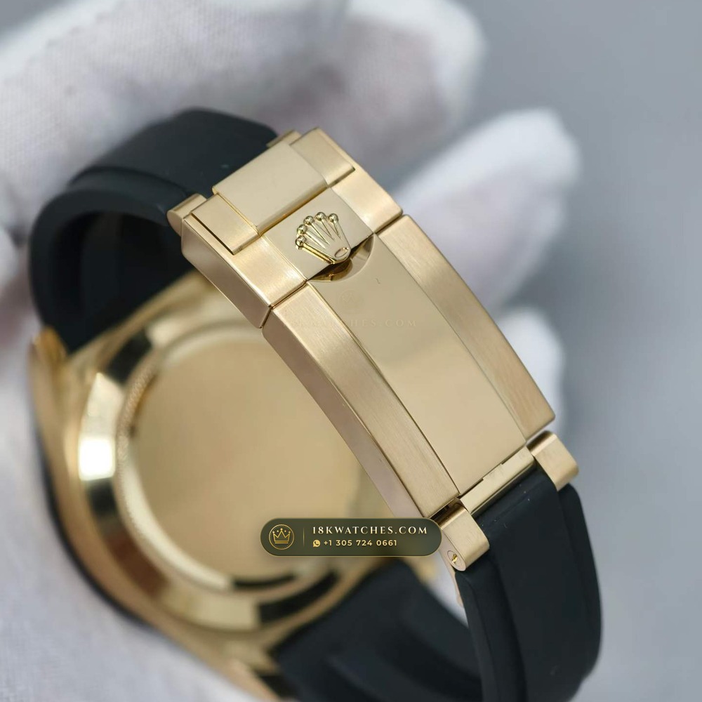Rolex Cosmograph Daytona Gibeon Meteorite Dial 18K Yellow Gold Ref. 116518 — Studio Gallery Plate VI in 18K Yellow Gold Au750 (160.6g Verified Mass, Rolex Manufacture Cal. 4130 - 72h Power Reserve)