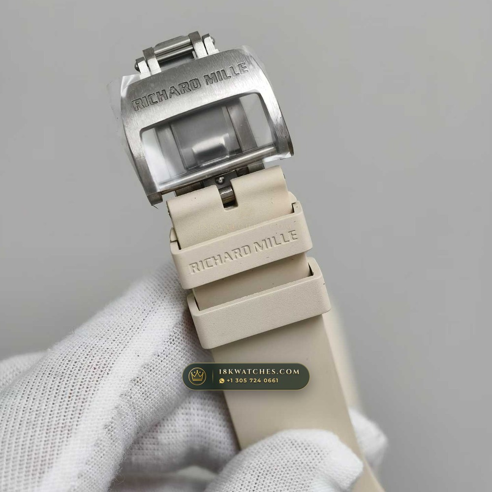 Richard Mille RM 16-02 Automatic Extra-Flat Rectangular Geneva Atelier Spec — Studio Gallery Plate VI in Grade 5 Titanium Monobloc (53.6g Verified Mass, Richard Mille Cal. CRMA9 Skeletonized)
