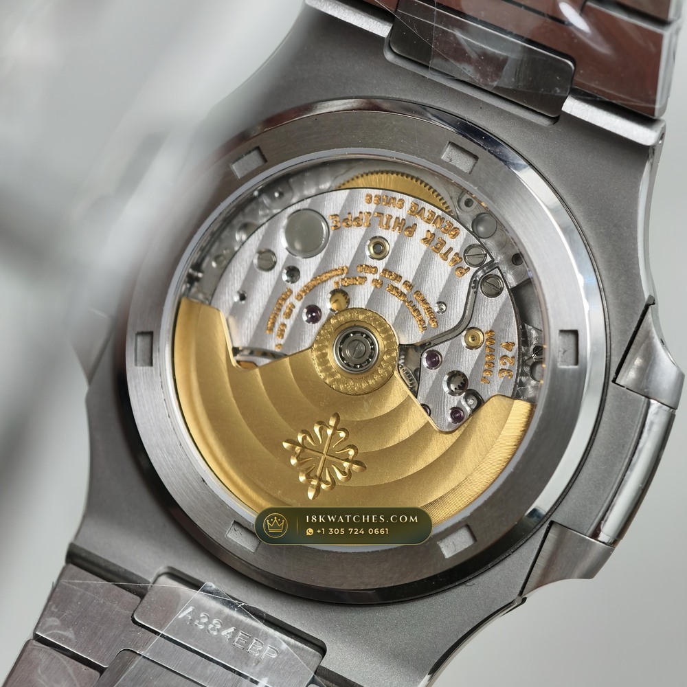 Patek Philippe Nautilus Self-Winding Custom SW Dial Deep Crystal Optics Ref. 5711A — Studio Gallery Plate VI in 904L Stainless Steel Custom Architecture (115.2g Verified Mass, Patek Philippe Cal. 26-330 S C / Cal. 324 S C - 21K Gold Rotor)