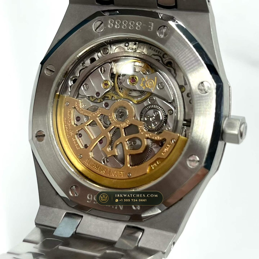 Audemars Piguet Royal Oak Jumbo Extra-Thin 39mm Ref. 15202ST.OO.0944ST.03 — Studio Gallery Plate VII in 904L Stainless Steel Custom Architecture (103.8g Verified Mass, Audemars Piguet Cal. 2121 Ultra-Thin)