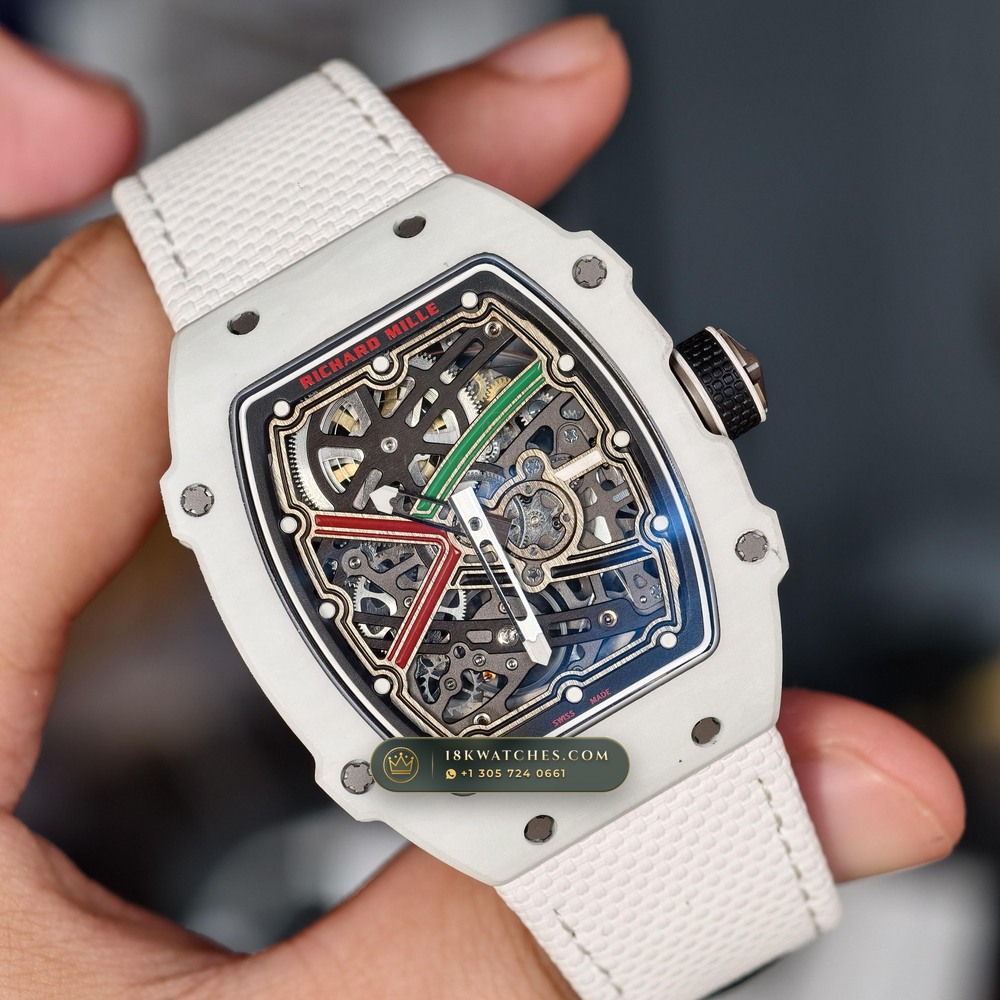 Richard Mille RM 67-02 Automatic Extra-Flat UAE Limited Edition — Studio Gallery Plate II in Carbon TPT & Grade 5 Titanium (33.6g Verified Mass, Richard Mille Cal. CRMA7 Skeletonized Titanium)