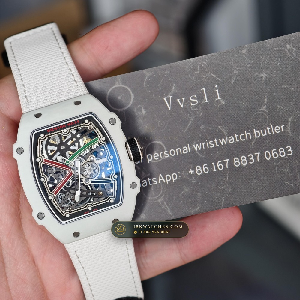 Richard Mille RM 67-02 Automatic Extra-Flat UAE Limited Edition — Studio Gallery Plate VII in Carbon TPT & Grade 5 Titanium (33.6g Verified Mass, Richard Mille Cal. CRMA7 Skeletonized Titanium)