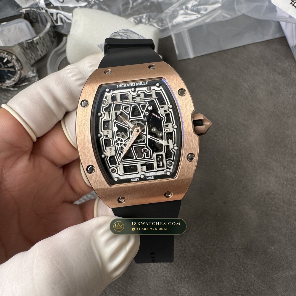 Richard Mille RM 67-01 Automatic Extra-Flat Geneva Atelier Spec — Studio Gallery Plate III in Grade 5 Titanium Monobloc (49.2g Verified Mass, Richard Mille Cal. CRMA6 - Platinum Rotor)
