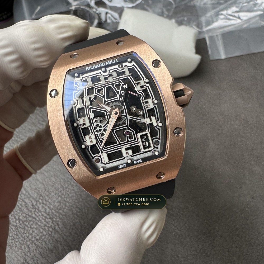 Richard Mille RM 67-01 Automatic Extra-Flat Geneva Atelier Spec — Studio Gallery Plate IV in Grade 5 Titanium Monobloc (49.2g Verified Mass, Richard Mille Cal. CRMA6 - Platinum Rotor)