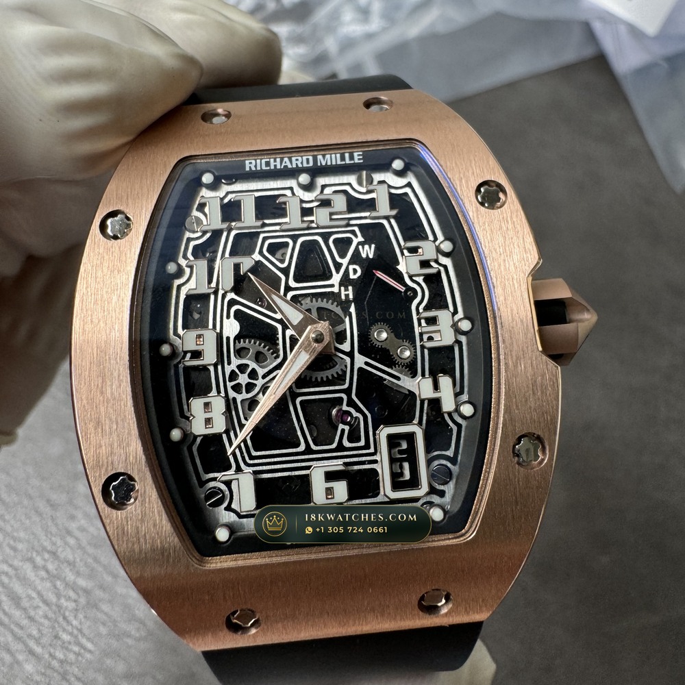 Richard Mille RM 67-01 Automatic Extra-Flat Geneva Atelier Spec — Studio Gallery Plate IX in Grade 5 Titanium Monobloc (49.2g Verified Mass, Richard Mille Cal. CRMA6 - Platinum Rotor)