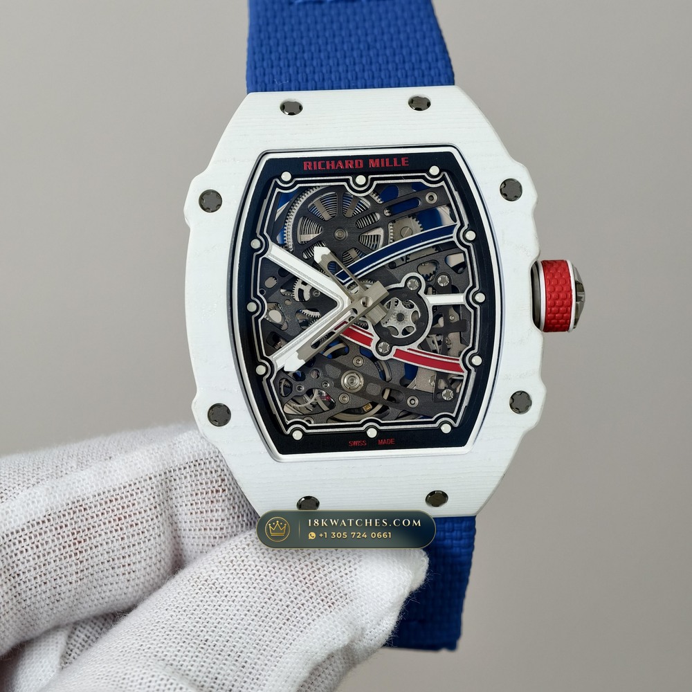 Richard Mille RM 67-02 Automatic Extra-Flat Chronometer Regulated Spec — Studio Gallery Plate II in Carbon TPT & Grade 5 Titanium (33.3g Verified Mass, Richard Mille Cal. CRMA7 Skeletonized Titanium)
